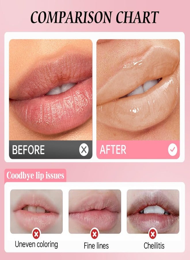 Hxssll Moisturizing Lip Balm – Hydrating Nourishing Lip Care with Natural Ingredients, Vitamin E & Shea Butter, Smooth Non-Sticky Tinted Lip Balm for Dry & Chapped Lips, Soft Glossy Lipstick for Daily Use 1# - Image 5